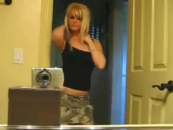 sexy scene of fabulous camgirl freaky on webcam
