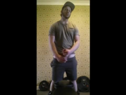 Horny straights dude is gay and twatfucking - couple from the gym.