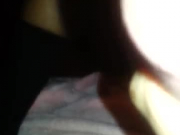 Lusty brunette amateur doing cocks on webcam.