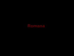 Horny Romana Riccavente sucking
