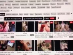 Ser på porno nettsteder til jeg sovnet