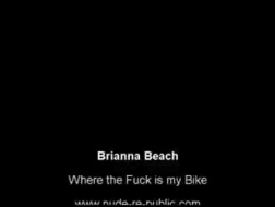 Brianna beach ist getting ein riesig schwanz nach oben sie eng arsch hole, früh im die morgen