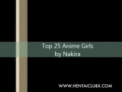 Jovens garotas de anime tomam vibradores