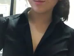 Pretty girl was caught oral, so her teacher decided to make sure that she gets to cum