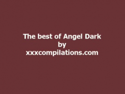 Angel Dark é uma morena sensacional com roupa erótica que quer se tornar um campeão
