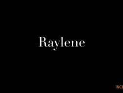 Raylene Raven não conseguiu segurar a porra de uma floresta local, até que ela veio