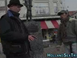 Adolescente holandesa prostituta follada por su cliente