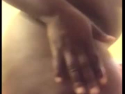 Doggystyle black pussy babes squeeze their cunts and get rammed