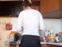 Big ass girl is getting fucked balls deep because a man she hired is horny
