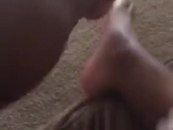 Mature black girl gets soaking wet during an outdoor doggystyle fuck
