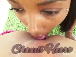 Chanell Heart needs three dongs and she begs for many more