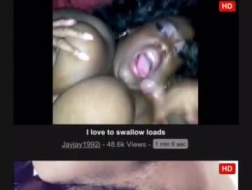 I know you can't resist tempting me Wittonja bombe stimulated me doggystyle slide her big titties with my big black dick in pov jungle ...