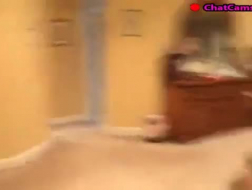 Ahni maakt haar zwanger op lul in de slaapkamer