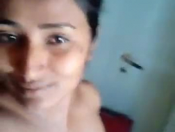 Swathi Naidu chick intimate FFM with warm orgasm