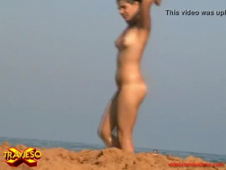 Nude Beach Clips Gymnastes Stretching and Gymnastique Spectacle de gymnastique nue Semelles, Sexting