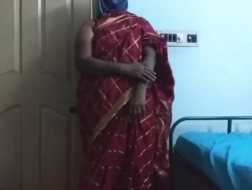 Telugu Saree Młoda para seks w pokoju hotelowym
