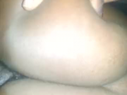 Petite UK ebony girl Jeni Angel shows off her breasts on cam.