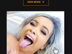 Ebony slob who likes having anal sex up her ass hole is moaning while getting DPed.