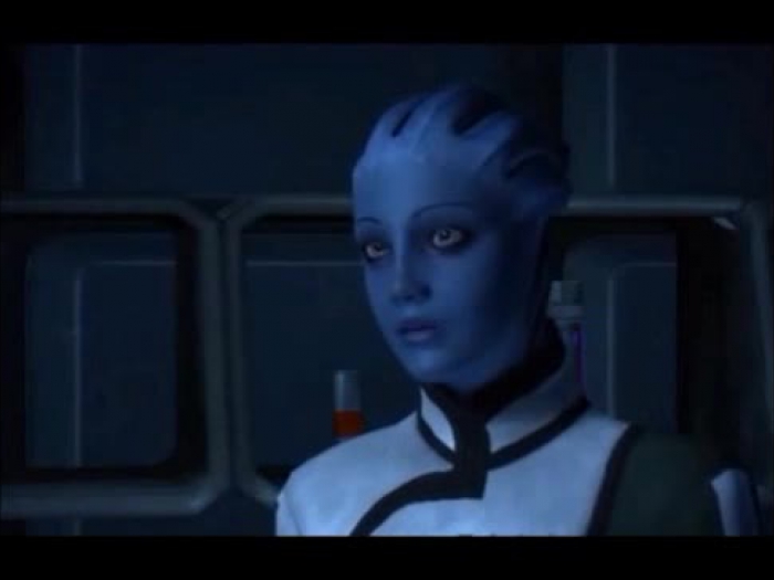 Mass Effect møter blått er den eneste fargen