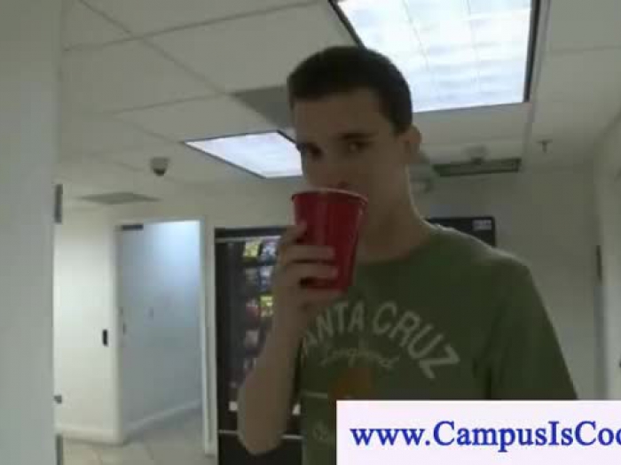 dark-haired getting spinroasted in a dorm