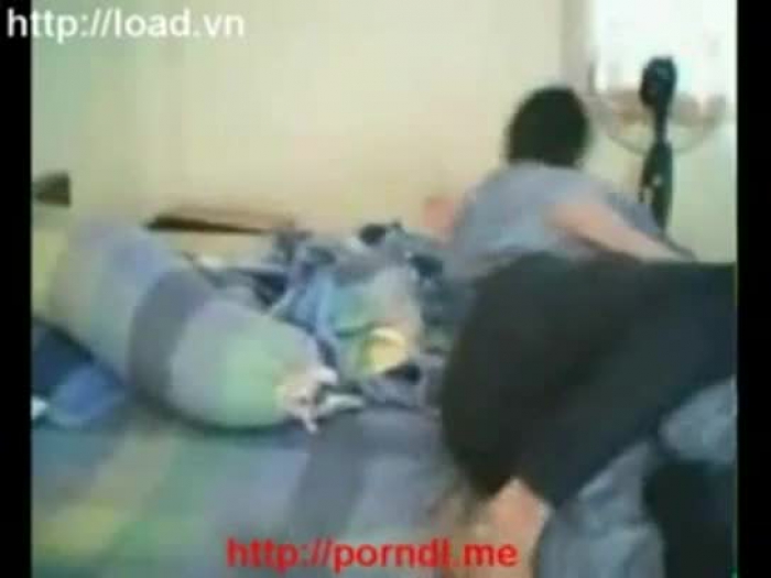 vietnamesisch jugendliche Duo Sack im Hotel asian-videosx asiatisch steif Sack