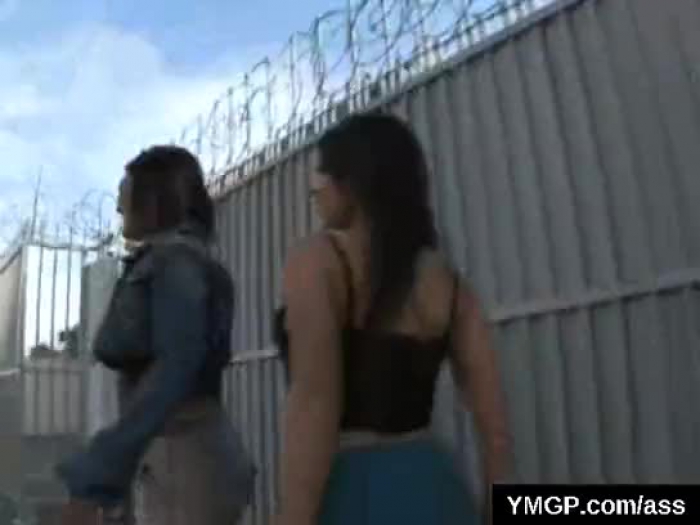 ginormous culos in public - outdoor gonzo pounding 09