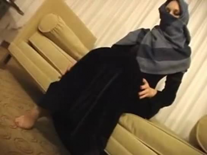 onanismo árabe hijab niqab - mijah sozinho