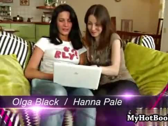 Ханна бледный и Ольга черное являются законными летний girlfrie