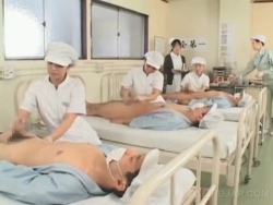 infirmières japonais se cache rasés lisses déchiré en bande fuckfest