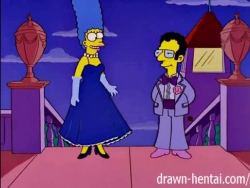 simpsons pornography - marge and artie afterparty