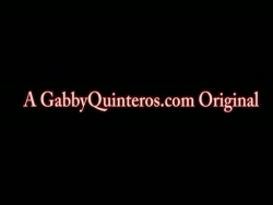 krydret meksikansk mumie gabby Quinteros liker enorme ibenholt kuk