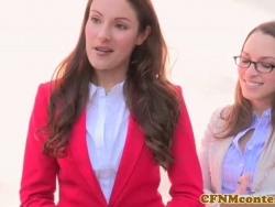 CFNM jente dom lilje nyte trengende etter en avtale