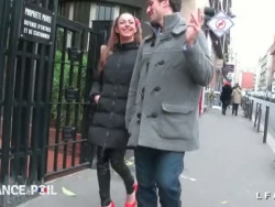auditionner inexpérimenté coquine française aux gros seins chopée en rue with fils mec