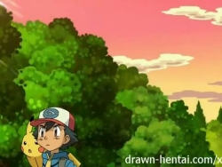 pokemon hentai - Jessie vs as ... en pikachu