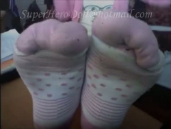 fivefive самки сек и изношенные и используемые НЧ лодыжки Боба бу бо пищащие розоватые слякоть cottn носки на Ebay