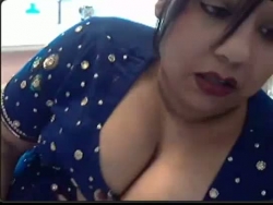 vlezige borst indian onervaren op web cam