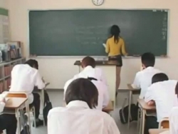 fabulous teacher drills her sudent in classroom and shower