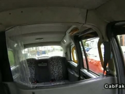 smallish puppene rødhårete pummels i falske taxi