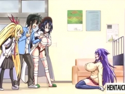 hentai nymphs with bigboobs getting tentacled.