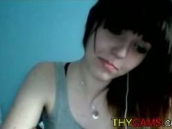 adolescente adorável demonstrar seus ativos estelares pela webcam - thywebcams